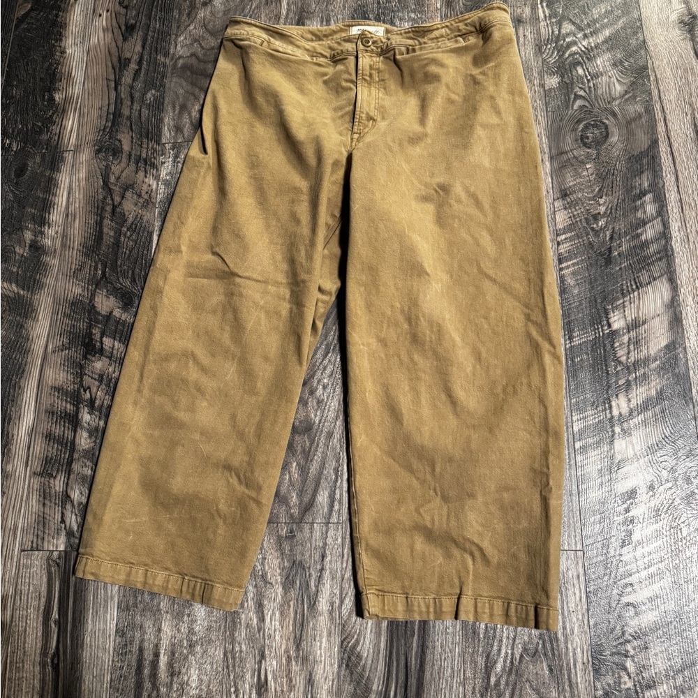 Madewell Emmett Wide Leg 3.0 Crop Pants